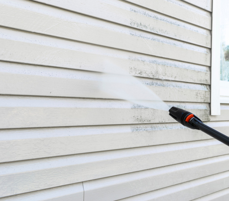 house washing demonstration