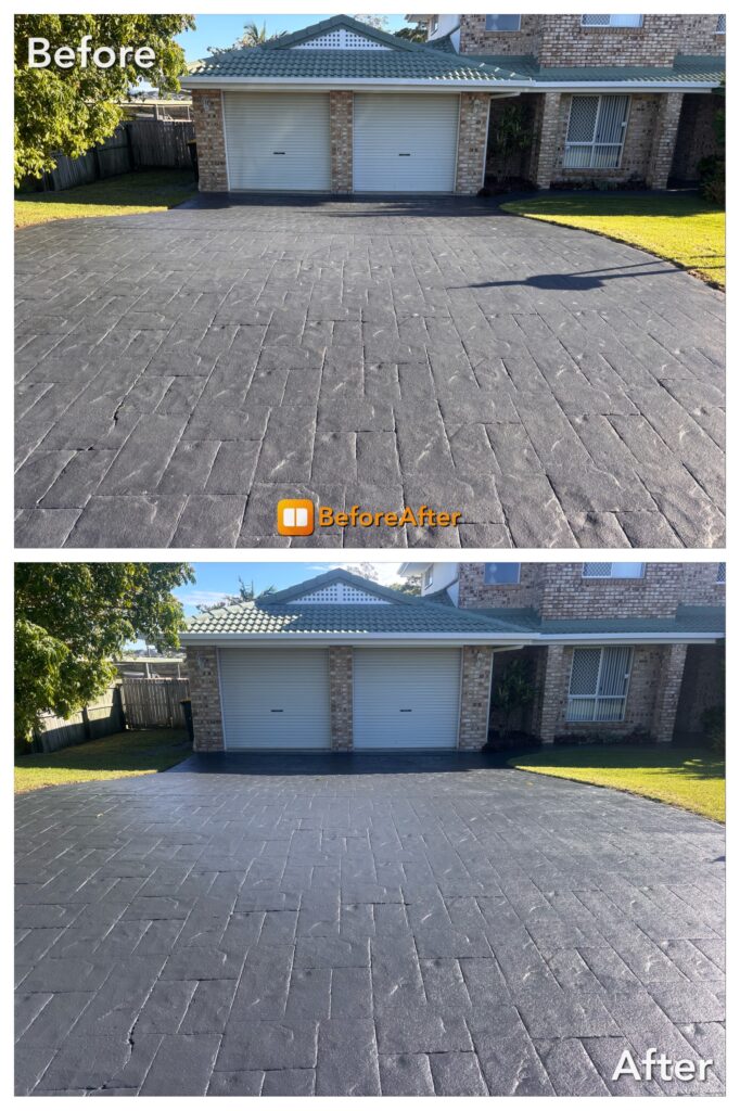 Stamped Concrete Colour Sealing Mooloolaba Sunshine Coast