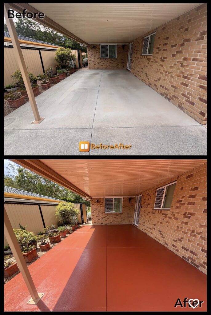 Driveway Colour Sealing Sunrise Beach Sunshine Coast