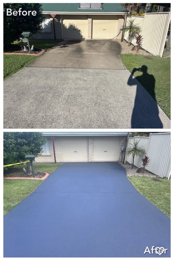 Driveway Colour Sealing Peregian Beach Sunshine Coast